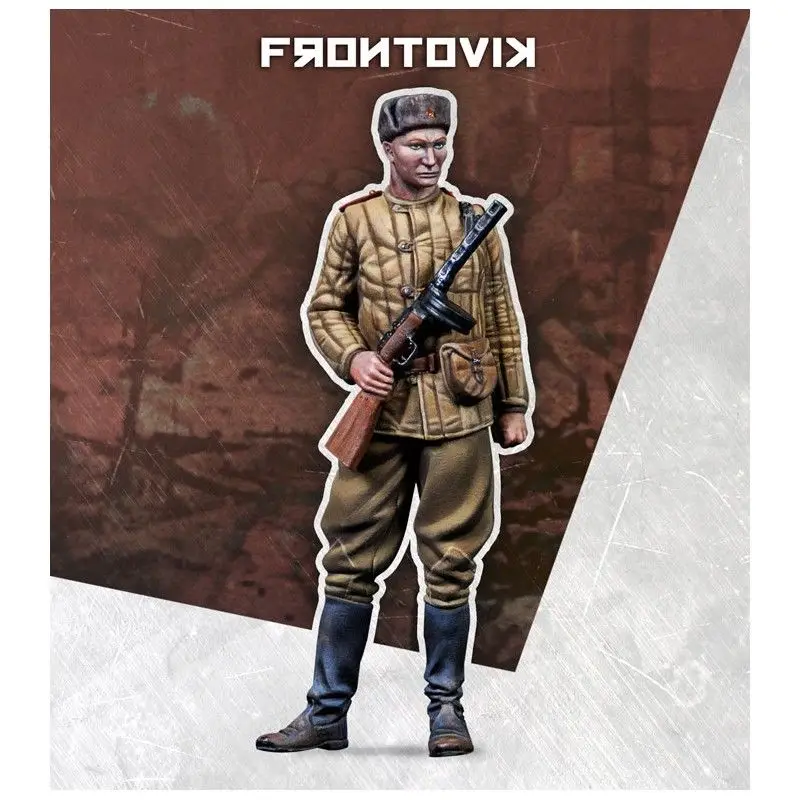 1/35 rusijos Raudonosios Armijos kareivis žaislas Derva Modelis Miniatiūrų Rinkinys unassembly Unpainted