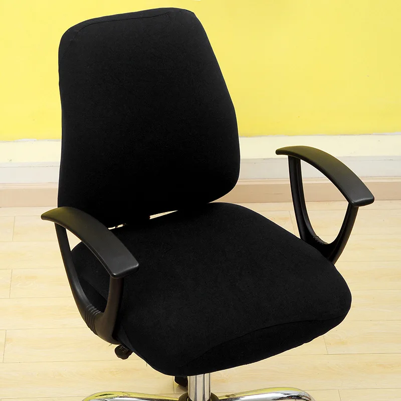 Kėdė Padengti Padalinta Vientisos Spalvos Biuro Kompiuterio Kėdė Padengti Elastinga Padengti Patogumas