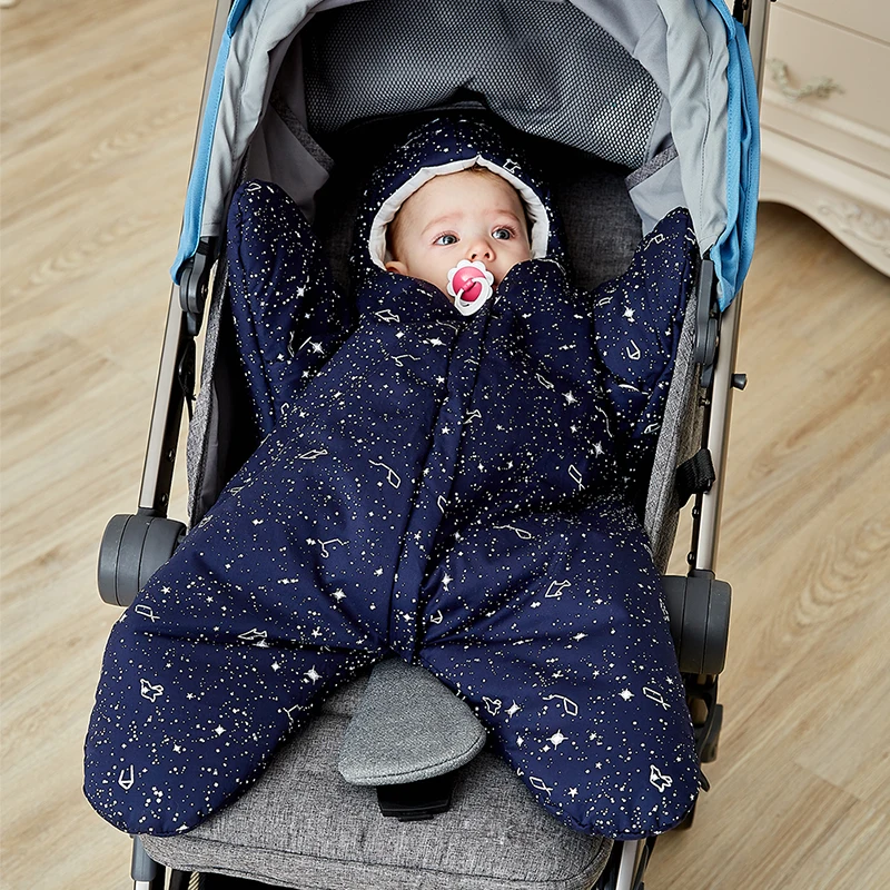 2020 karšto pardavimo kūdikių žiemos miego maišas kūdikių miegmaišis žvaigždė žiemos naujagimiui vežimėliai lova suvystyti antklodė wrap animacinių filmų patalynė