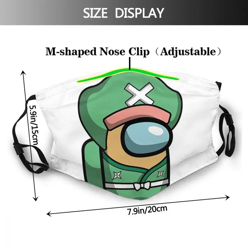 Kas aš Esu Tony Tony Chopper Kaukė Tarp MŪSŲ Online Multiplayer Socialinės Atskaitą Žaidimas Cosplay Vienas Gabalas Facilal Masque Su Filtrais