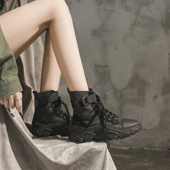 BIGFIRSE Laisvalaikio Bateliai Moterims Gumos Šviesos Solf Moteris Mados Sneaker Mokasīni, Naujas Zapatos Mujer Moteris Aukštos viršų Batai suvarstomi
