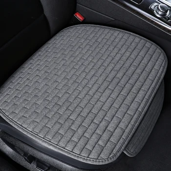 Automobilių sėdynės padengti priekiniai/galiniai linų sėdynės pagalvėlė apsaugoti automobilių sėdynės pagalvėlės raštas padas automobilių padengti, mat apsaugoti