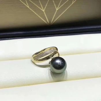 Naujas Spalvingas 925 Sterlingas Sidabro Piršto Žiedas Parametrai Reguliuojamas Žiedo Išvadas Papuošalai Dalys, jungiamosios Detalės, pagalbiniai Reikmenys Perlai
