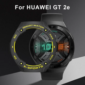 Spalvinga apsauginė padengti juosta, Diržu, HUAWEI GT2e GT2 e Sportas Atveju apsaugos HUAWEI GT 2e smart watch priedai