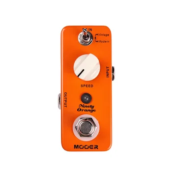MOOER Micro Devyniasdešimt Orange Phaser Poveikis Gitara Kompaktiškas Pedalo Derliaus Šiuolaikinės Tiesa bypas su Pedalo Jungtis
