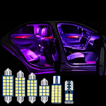 Už Lexus CT200H CT 200H 2011-2013 m. m. m. 2016 m. 2017 m. 2018 m 3pcs 12v Automobilio, LED Lemputes, Interjero Dome Šviesos Skaitymo Lempos Priedai