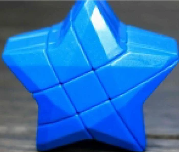 Naujas YJ Blue Star formos 3x3 Star Greitis kubas 3x3x3 Magic cube Švietimo Žaislas Specialios Dovanos Vaikams