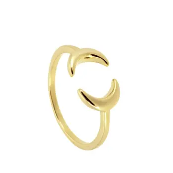 CANNER 925 Sterlingas Sidabro Reguliuojamas Žiedo Moterų INS Stiliaus Išskirtinį Prabangus CZ Cirkonis Atidarymo Žiedai, Papuošalai anillos