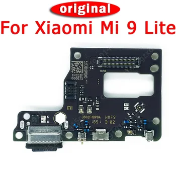 Originalus Apmokestinimo Uosto Xiaomi Mi 9 Lite Įkrovimo Valdybos Mi9 Lite USB Kištukas, PCB Doko Jungtis, Flex Kabelis Atsarginės Dalys