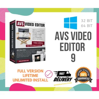 AVS Video Editor 9.4 Gyvenime Licencija