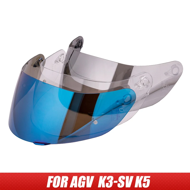 1 vnt Stiklas AGV K3 SV K5 Motociklo šalmas anti-scratch pakeisti visą veidą antveidis ne agv k3 k4 šalmai