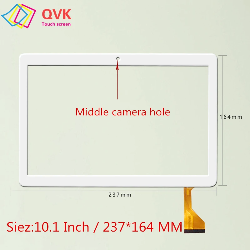 10.1 Colių jutiklinį ekraną P/N RP-487-2 SLR GY1025 Capacitive touch ekrano skydelio remontas ir atsarginės dalys nemokamas pristatymas