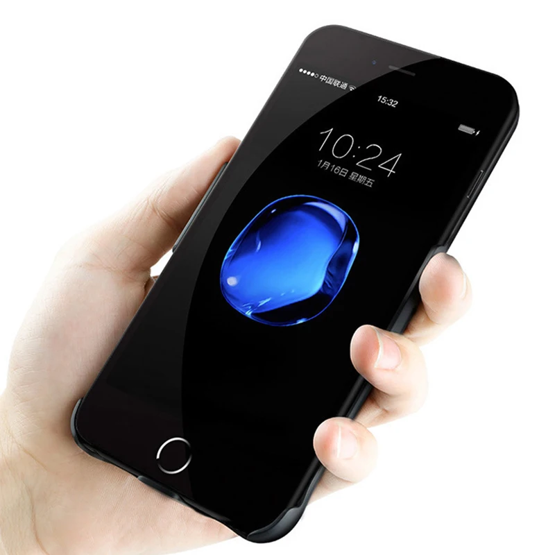 10000mAh Didesnės Talpos Telefono Bateriją Atveju iPhone 6 6S 7 8 išorine Baterija Telefono Įkroviklis iPhone 6P 6SP 7P 8 Plius