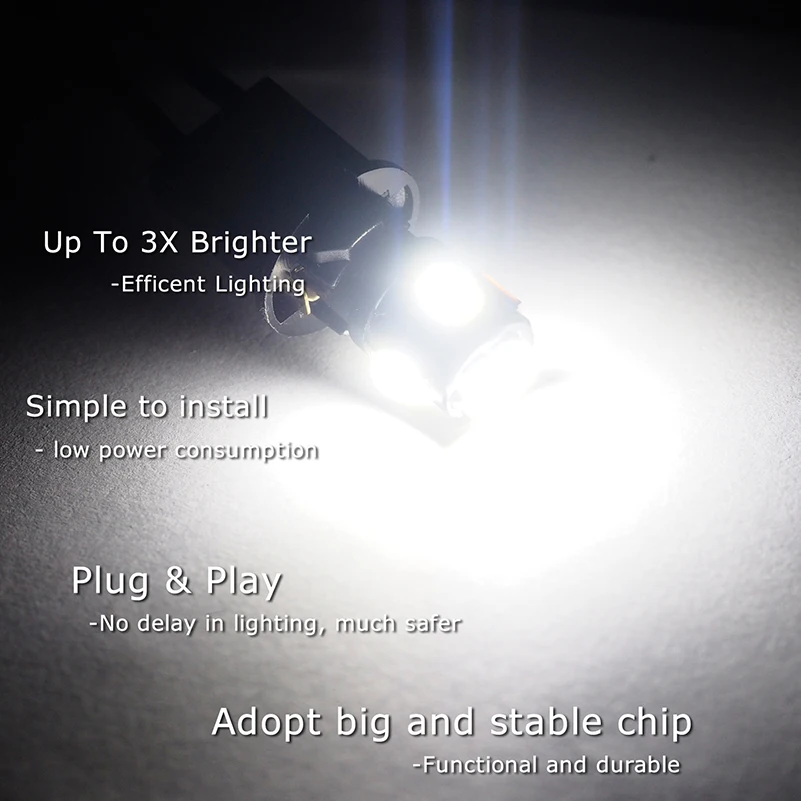10x W5W LED T10 LED Vidaus reikalų Automobilių Žibintai Ford Focus 2 3 Fiesta, Fusion Ranger 