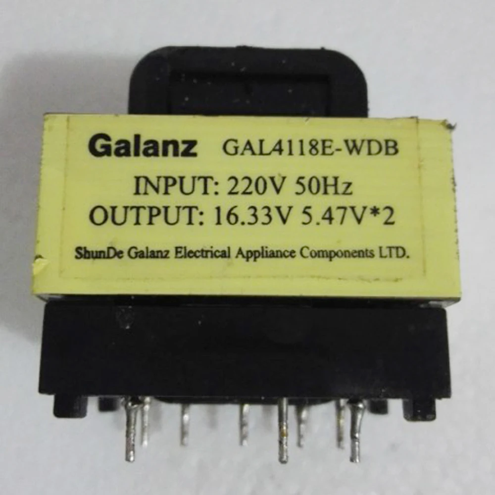 1pcs Originalus GAL4118E-WDB 220V Mikrobangų krosnelė transformatorius kompiuterio plokštės transformatorius, geros darbo