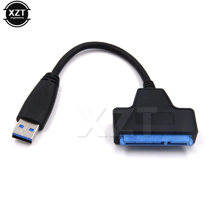 1pcs USB 3.0 SATA 22 Pin OTG funkcija Super Greitis 2,5 Colio Kietasis Diskas SSD Adapterio Kabelį 5Gb aukštos kokybės naujas