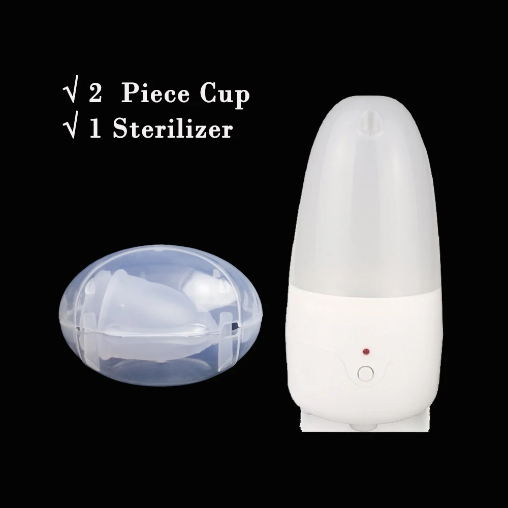 2vnt Nustatyti Moteriškos Higienos Lady Cup Menstruacinis Puodelis Daugkartinio naudojimo Medicininės kokybės Silikono Moterims Mėnesinės Didmeninės