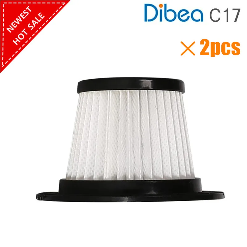 2vnt Pakeitimo Hepa Filtras Dibea C17 Belaidžius Stick Vacuum Cleaner