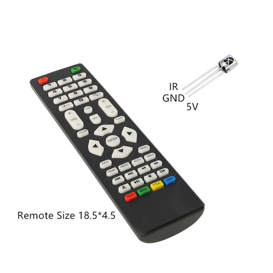 3663 Naujas Skaitmeninis Signalas DVB-C DVB-T/T2 Universalus LCD LED TV Valdiklio Tvarkyklę Valdybos+ 7Key Mygtuką atnaujintas 3463A rusų