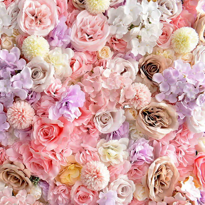 3D Fonas Sienos Vestuvių Dekoravimas Dirbtinių Gėlių Sieninės Namų Dekoro Backdrops Baby Shower Šilko Rožė, Gėlės
