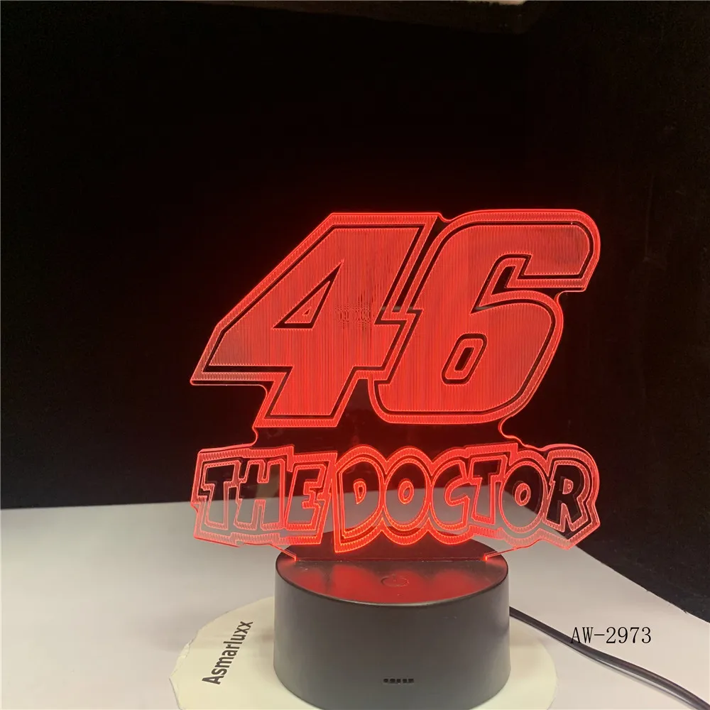 46 Gydytojas 3D LED LEMPOS NAKTĮ ŠVIESOS Karšto RGBW Kalėdinės Lemputės Dekoratyvinis Dovanų Animacinis Žaislas Luminaria 2973