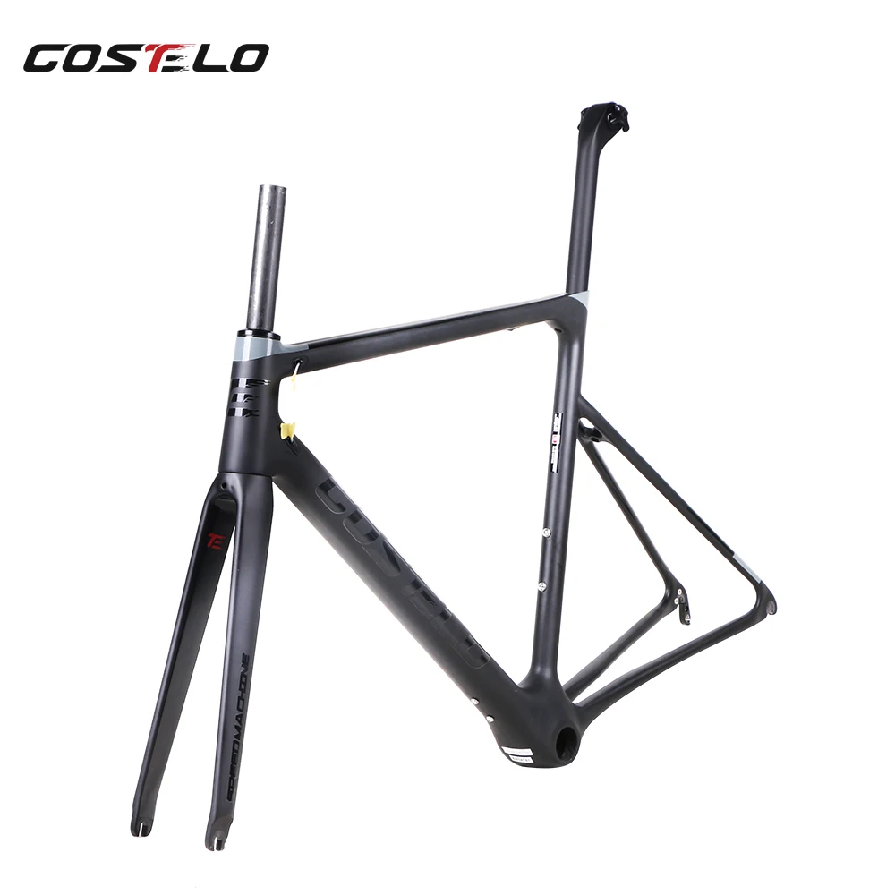 766g tik Costelo Speedmachine 1.0 ultra light anglies kelių dviračio rėmas, DISKINIAI dviračių bicicleta rėmas anglies pluošto dviratis rėmas