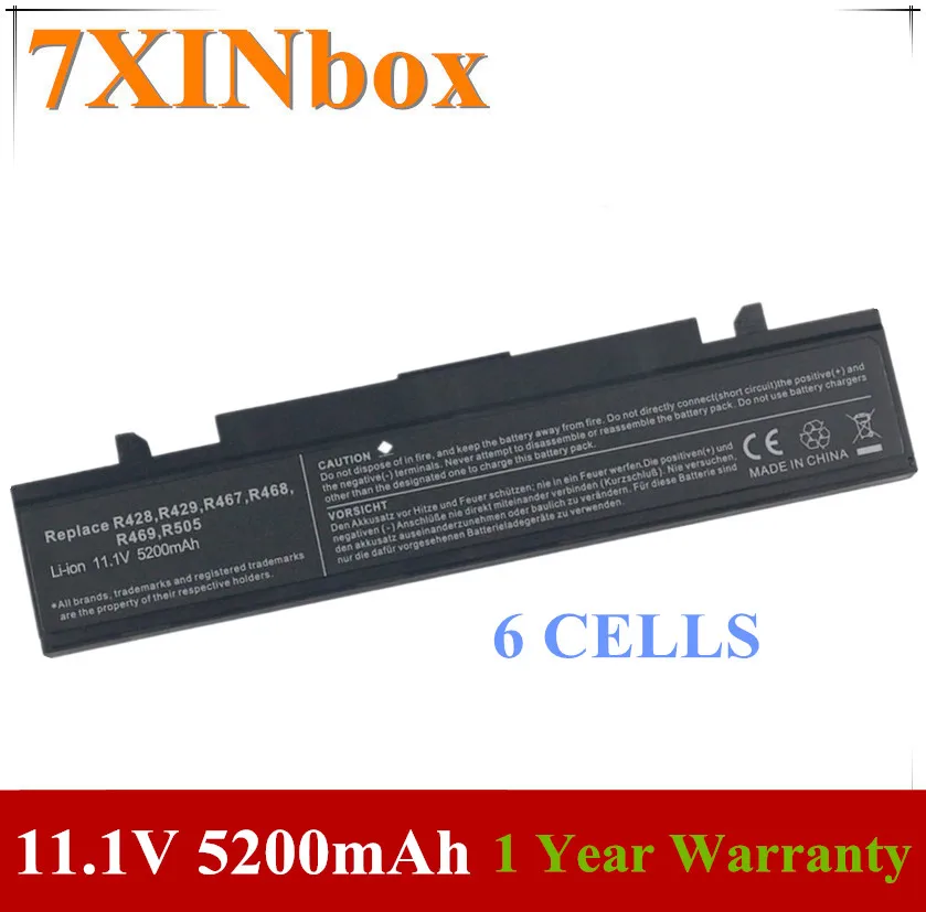 7XINbox AA-PB9NC6W Nešiojamas Baterija SAMSUNG RV410 RV411 RV415 RV420 RV508 RV510 RV511 RV515 Q430 NP-Q530 NP-SF410 NP-RF511