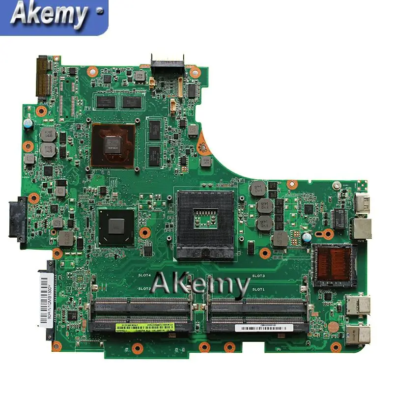 AK N53SN Nešiojamojo kompiuterio motininė plokštė, skirta ASUS N53SN N53SM N53SV N53S N53 Bandymo originalus mainboard GT540M 2GB HM65