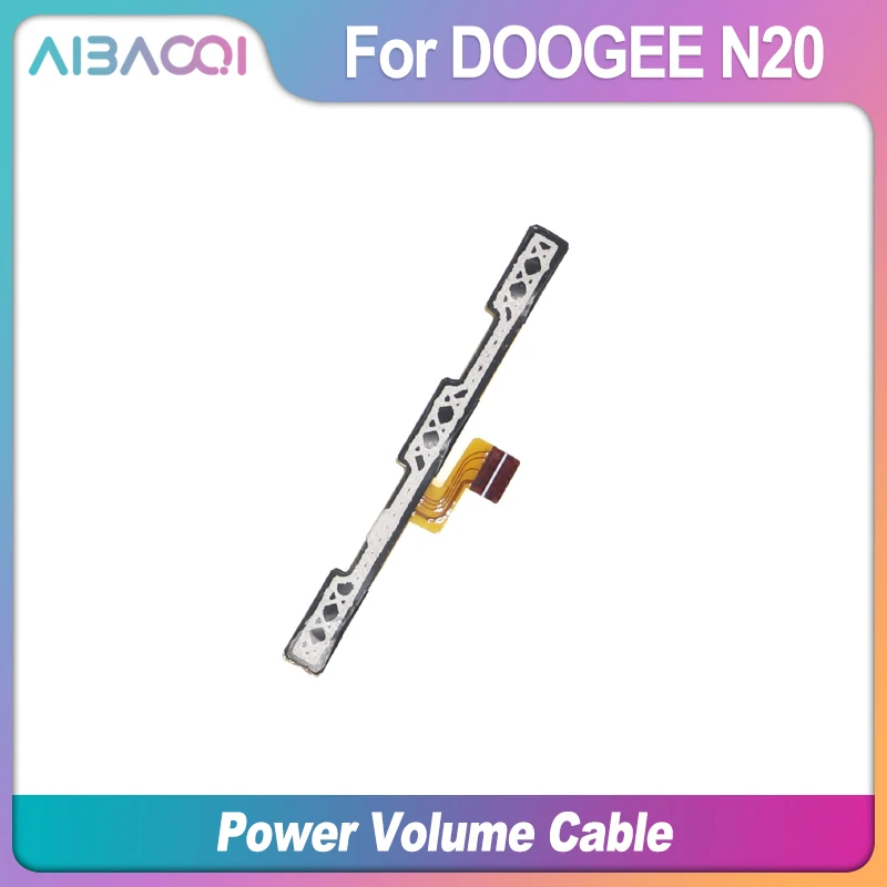 AiBaoQi Naujos Originalios power on/off+, tūris FPC Klavišą aukštyn/žemyn mygtuką flex kabelis FPC Už Doogee N20/Y9 Plus 