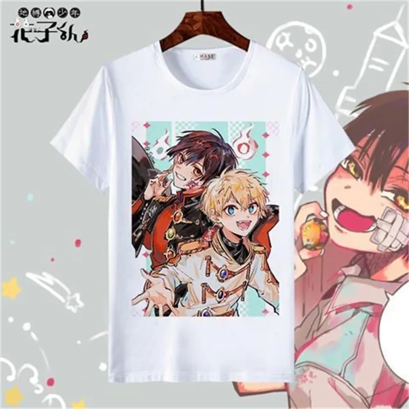 Anime Tualetas Privalo Hanako kun T-shirt vyrai Suaugusių vaikų vasaros trumpomis rankovėmis drabužius Nene Yashiro Hanako kun animacinių filmų Laisvi marškinėliai