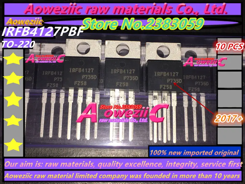 Aoweziic 2017+ naujas importuotų originalus IRFB4127PBF IRFB4127 TO-220 lauko poveikis MOS vamzdis N kanalo 200V 76A
