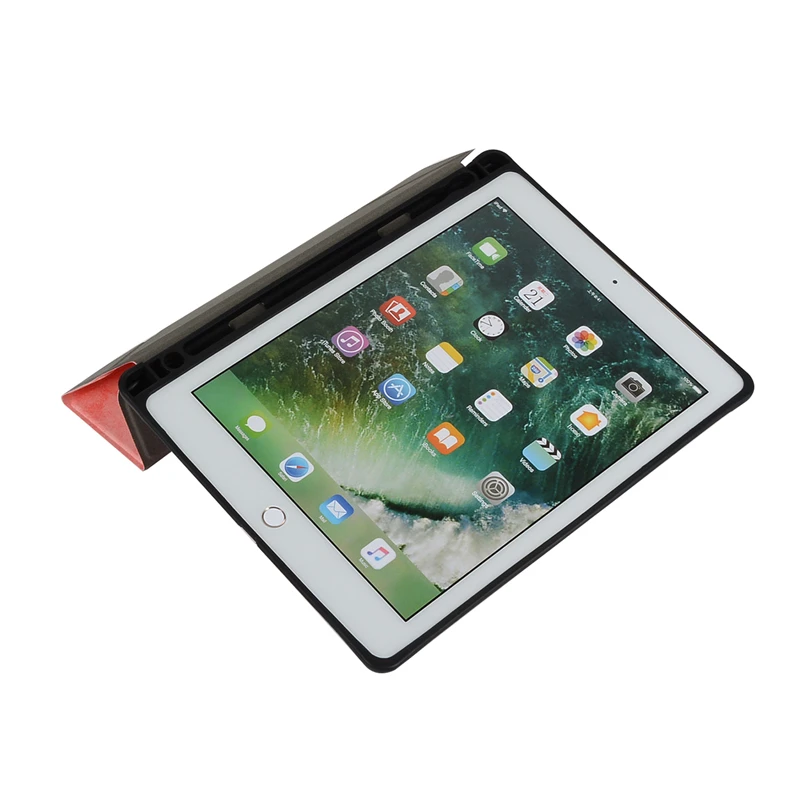 Apple iPad 3 Oro Case for iPad Pro 10.5 colio Padengti PU Odos Kelių kartų Smart Case Minkštas Atgal Magija Dangtelis su Rašikliu Lizdas