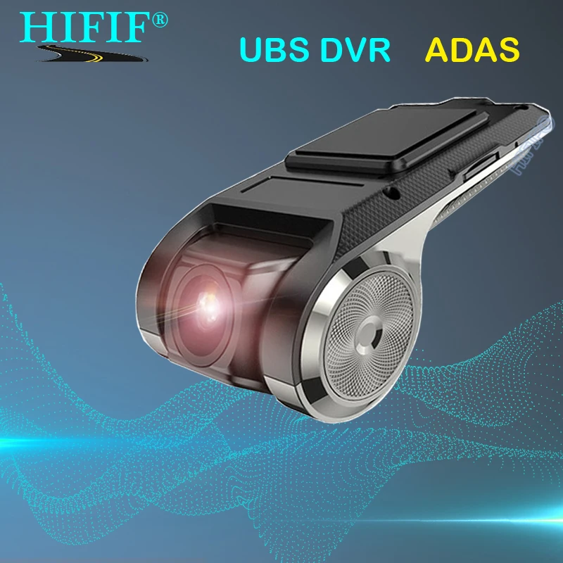 Automobilių dvr ADAS usb dvr kamera 1080P HD 150° WDR F1.8 Naktinio Matymo G-jutiklis, Vaizdo magnetofoną, adas Automobilio 