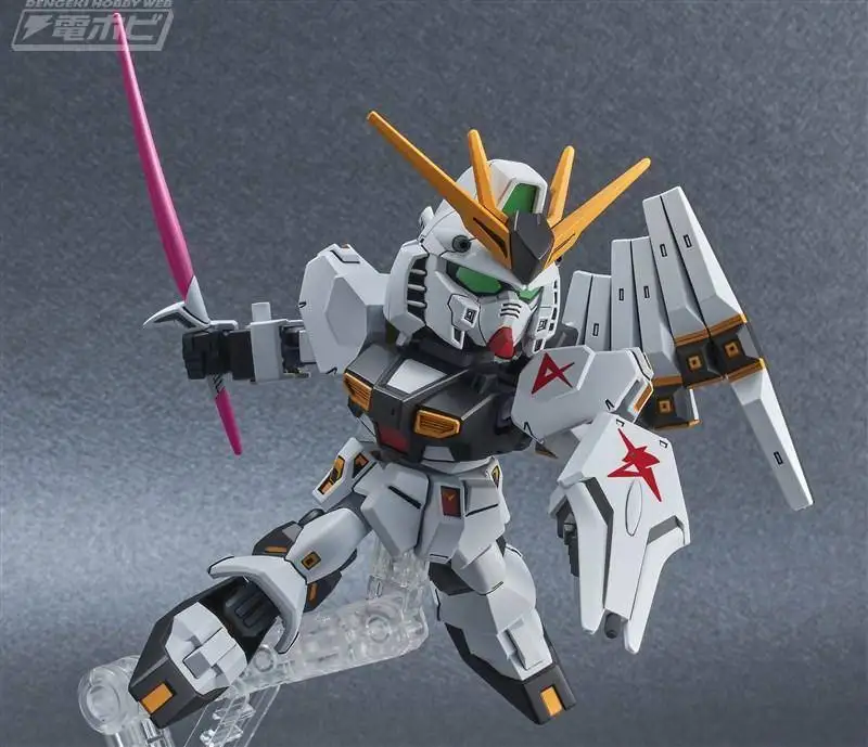 Bandai Gundam Asamblėjos Baudžiama Anime Duomenys Modelis Q Versija Bb Kovotojas Sd Ex 016 Kontrataka Char Rx-93 Nuv Bull Gundam