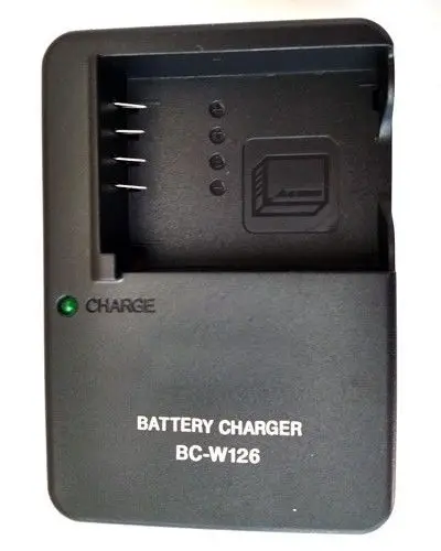 Baterijos Kroviklis, skirtas Fotoaparatas fuji fujifilm FinePix BC-W126 BC W126 BCW126 NP-W126, BC-W126, NP-W126S