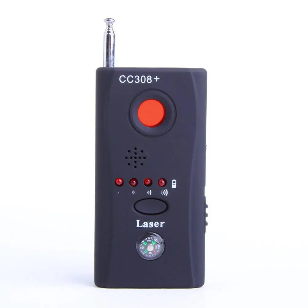 Belaidžio ryšio Signalų Detektorius CC308+ Radijo Bangų Signalą Nustatyti vaizdo Kameros Full-range) WiFi RF, GSM Prietaisas Finder 