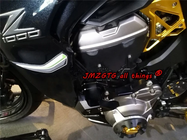 CNC Aliuminio Motociklo Rėmo, Slankmačiai Guard Crash Pad Padengti Kritimo apsaugos KAWASAKI Z1000 2010 11 12 13 14 15 2016