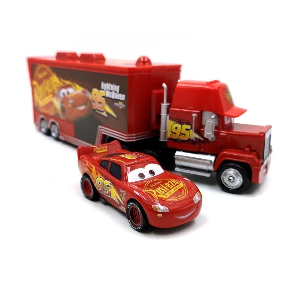 Disney Pixar Cars 2 3 Žaislai Žaibas McQueen Jackson Audra Mack Dėdė Sunkvežimių 1:55 Diecast Modelio Automobilių Vaikams Kalėdų Dovanos