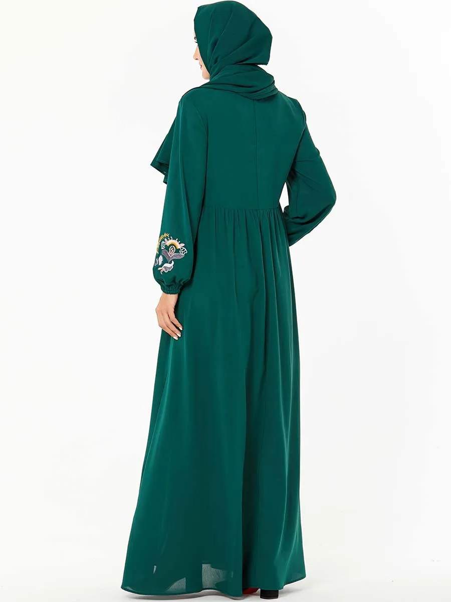 Dubajaus Musulmonų Maroko Abaja Suknelė Moterims Jubah Caftan Big Swing-line Hijab Suknelės Turkija Kimono Islamo Drabužiai Plius Dydis