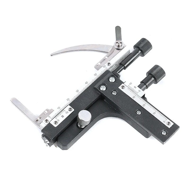 Etapas X-Y Kilnojamojo Etape Attachable Mechaninė 0-60mm Masto Mikroskopu Aksesuaras Monokuliariniai Biologinis Mikroskopas