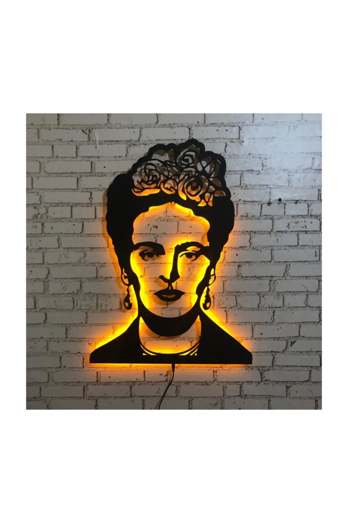 Frida Kahlo vaizdo su LED apšvietimo Menas, sienų apdaila Namo Dovanos Karšto Parduoti Derliaus