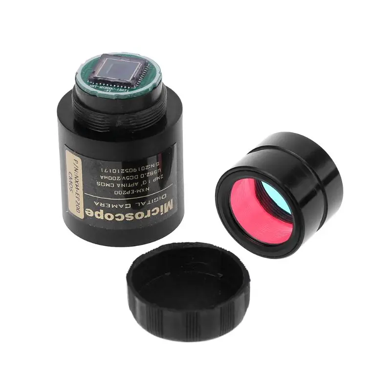 HD CMOS 2.0 MP USB Elektroninio Mikroskopo Okuliarą Kameros Montavimo Dydis 23.2 mm su Žiedu Adapteriai 30mm 30.5 mm