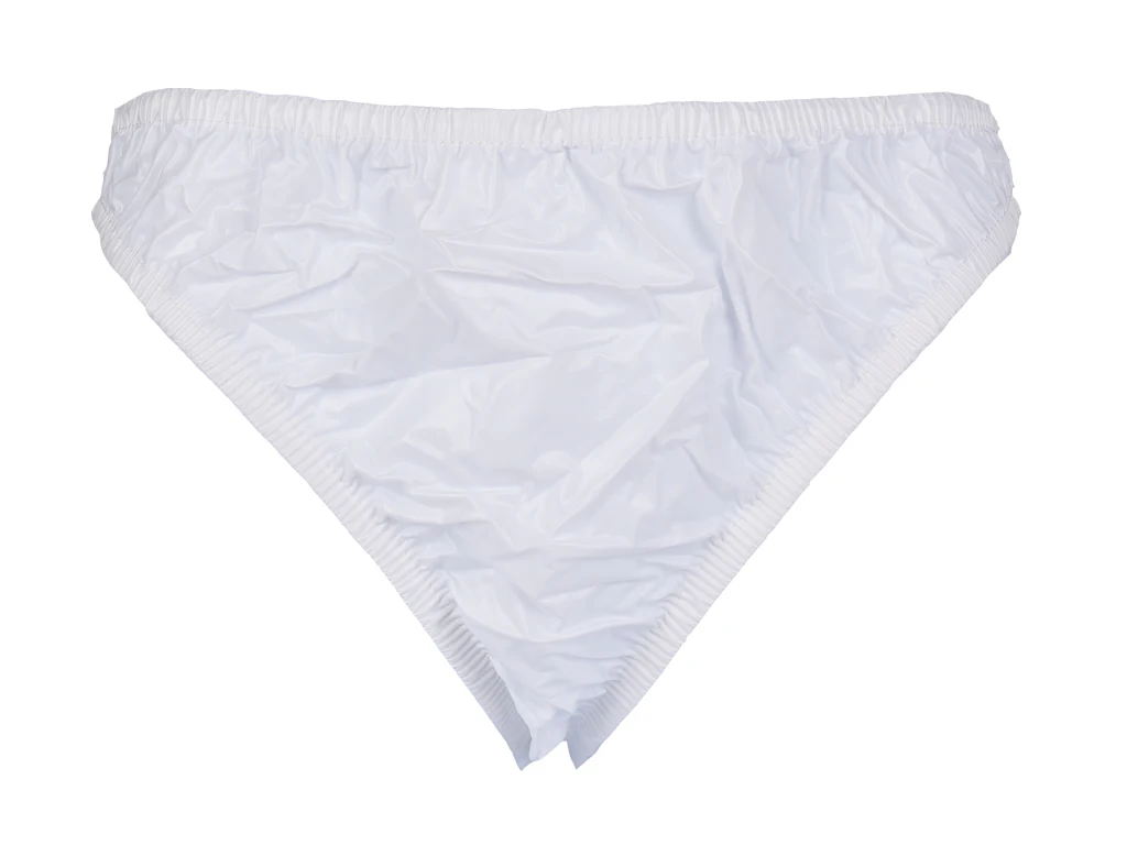 Haian Plastiko Bikini Kelnaitės PVC apatinis trikotažas Spalva Balta 3 Pack