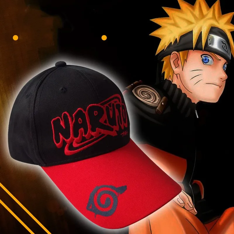 Japonijos Anime Naruto, One Piece Likimas Uzumaki Naruto Monkey D. Luffy Cosplay aukštos kokybės Siuvinėjimo Beisbolo kepuraitę Skrybėlę nuo Saulės skrybėlę