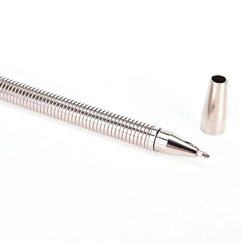 KARŠTO 1 Set Fidget Pen Metalinis Tušinukas Magnetinio Pen Fidget Vertus Suktuko Suktuko Autizmas ir ADHD Antistress Fidget Žaislas