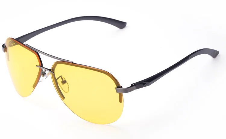 KLAROS VIDA Lydinio, Sustiprinti objektyvas Dieną naktį polaroid poliarizuoti akiniai nuo saulės poliarizuota golfo žvejybos vairavimo UV 400 vyrų, saulės akiniai
