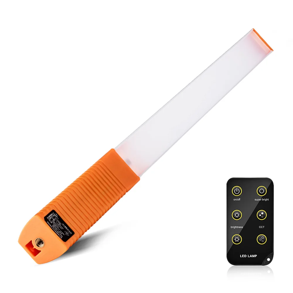 Kameros apšvietimas Rankinei Portable LED Vaizdo Šviesos Lazdelė su Krepšys IR Nuotolinis Valdymas USB Įkrovimo Ledo Šviesos Fotografija
