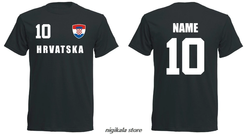 Karšto pardavimo Vasaros Stiliaus Kroatija Kroatija Marškinėliai Jersey Atrodo Futbolininkas + Pvm.spausdinti Pavadinimas + Ne Juokinga Tee marškinėliai