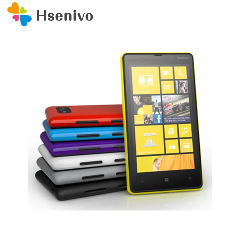 Karšto pardavimui, Originalus, Atrakinta Nokia Lumia 820 telefonas GSM, 3G 4G 4.3