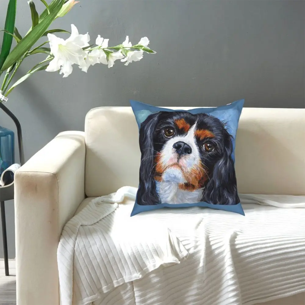 Kavalieriaus Karaliaus Karolio Spanielis Mesti Pagalvę Padengti Pagalvėles už Sofa-Dog-Pet Individualų Pagalvėlių Apvalkalus